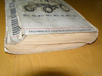 Prodám návod k obsluze traktorů Bělarus MTZ 80/82 - 8