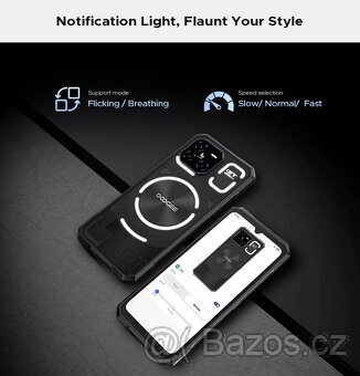 Odolný telefon DOOGEE Blade GT 12+20/256 GB, nový - 8