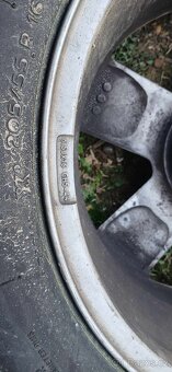 Alu kola peugeot, vel.16, 5x108 letní pneu - 8