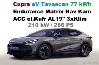 Cupra eV Tavascan 286PS Endurance AUT 3Klim Matrix DPH 4/25 - 8