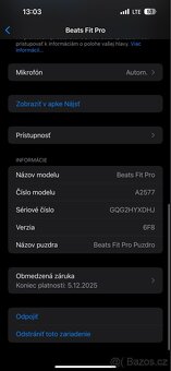 Beats Fit Pro, záruka - 8