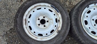 Plechové disky Škoda Fabia 5x100 6x14 ET43 185/60r14 Barum - 8