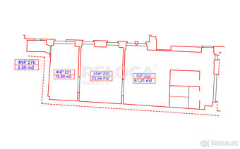 Kancelářské prostory 91m2, Praha 1 - Nové Město, ul. Opletal - 8