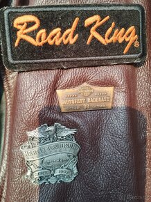 Kožená retro bunda Harley Davidson pro sběratele originalit - 8