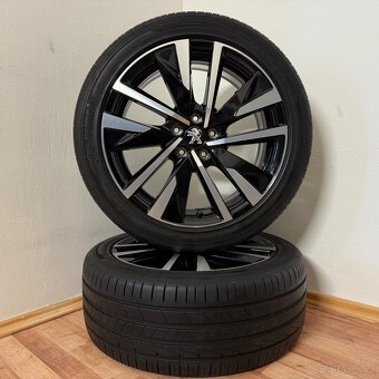 PEUGEOT 508 SW 5x108 R18 ET44+LETNÍ 235/45R18 6mm - 8