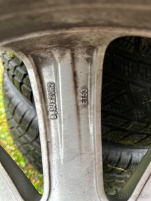 Alu kola mercedes gle coupe r20 krásná zimní sada - 8