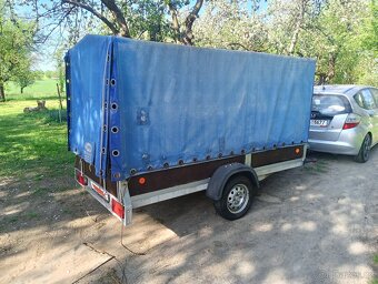 PŘÍVĚS brzděný, jednonápravový 1300Kg 300x132 - 8