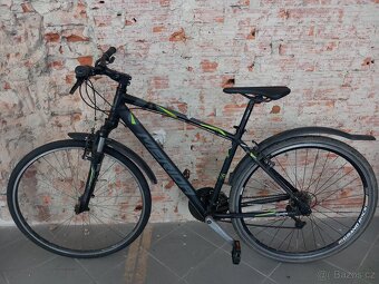 Kolo Merida Crossway 20-V 48cm matná černo-šedo-limetková - 8