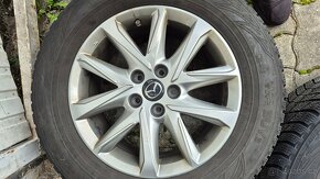 prodám 4x kola Mazda CX-5 zimní 225/65 17 - 8