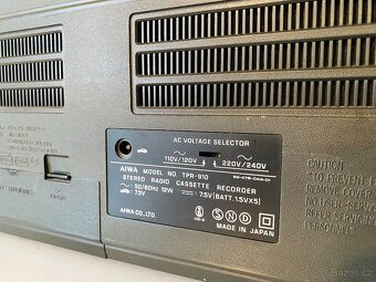 Radiomagnetofon Aiwa TPR-910, 70 léta - 8