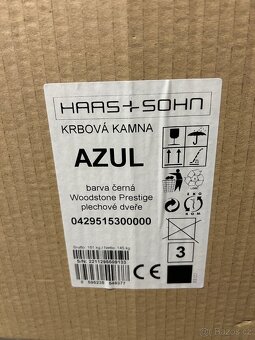 Krbová kamna Haas+Sohn AZUL - 8