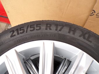 VW Touran 5T sada kol VW STOCKHOLM 6,5x17 ET48 ET48,5 - 8