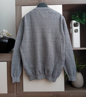 Massimo Dutti pánský lehký svetr vel. M/L 100% bavlna - 8