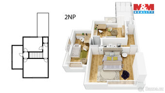 Prodej rodinného domu, 120 m², Louny, ul. Čeňka Zemana - 8