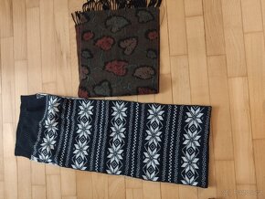 Tři kusy zimních šál - 8