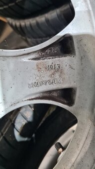ALU kola R17- 5x112 originál zimní VW GOLF5,6,7,PASSAT,ŠKODA - 8