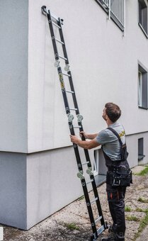 Univerzalni kloubovy rebrik s podlazkou 4v 1 - 8