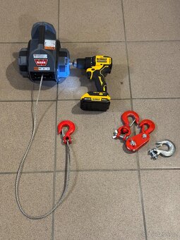 WARN DRILL WINCH 340 kg - syntetické lano, nový - 8