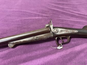 Historická Brokovnice Lefoš / Lefaucheux - Damašek - 8