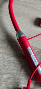Bluetooth sluchátka přes krk v červené barvě - 8