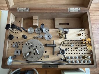 Hodinarsky soustruh Boley 6mm / po hodinari - 8