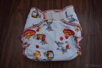 Set 3 kalhotkové a 3 vícevrstvé pleny Katyv baby - 8