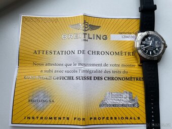 Breitling Avenger Seawolf Ocel 45 mm Originál Top stav - 8