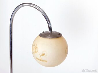 Luxusní funkcionalistická lampa, ořech - 8