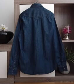 Diesel pánská denimová košile vel. M/L bavlna nová - 8