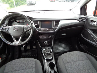 OPEL CROSSLAND 1.2i 81kW,KOUPENO ČR,1.MAJITEL, SERVISKA - 8