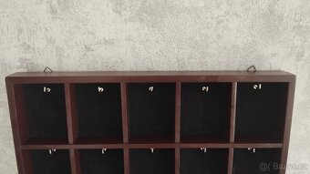 Skřinka - box - organizer na KAPESNÍ hodiny. - 8