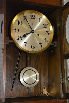 Starožitné skříňové hodiny Gustav Becker 1920 - 8