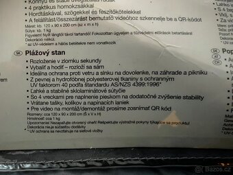 Plážový stan samorozkladací - 8