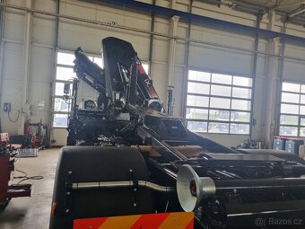 KONTEJNEROVKA MAN S HYDRAULICKOU RUKOU HIAB 158 - 8