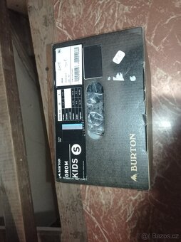 Prodám snowboard set BURTON 110cm - 8