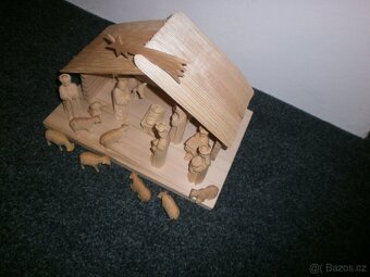 Ručně vyřezávaný český betlém 14a3 - 8