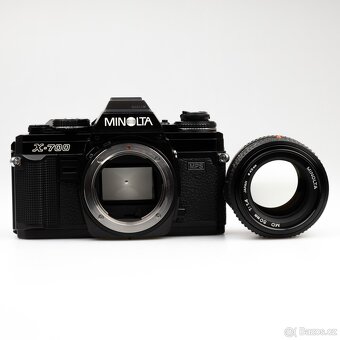 Minolta X-700 jako NOVÝ STAV + 50mm f/ 1,4 - 8