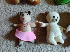 dětská plyšová hračka medvěd, koník myška medvídek - 8