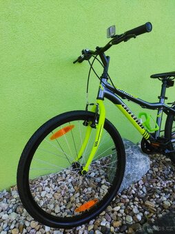 Značkové dětské kolo Author Ultima 24" (grafit/zelená) - 8