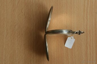 Starožitné celostříbrné tříplášťové kapesní hodinky tula - 8