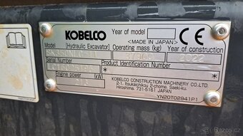 Pásový bagr KOBELCO SK350NLC10E - 8