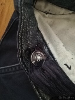 Chlapecké tm. modré Denim kalhoty - slim vel. 164 - 8