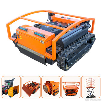 RC ovladaná svahová mulčovací sekačka SKK 80, Hybrid - 8