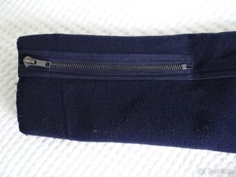 Tmavě modrá bunda typu křivák (vel. 38) - 8
