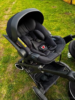 Kočárek MOON ROCCA 2023 EDITION+ black - 3v1 - 8