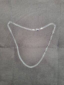 Nový dámský stříbrný náhrdelník řetízek na krk 45 cm 925 - 8