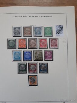 Albové listy Schaubek - Deutsche Reich + album - 8