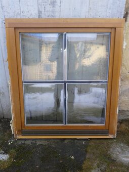 5 kusů - Dřevěné okno 111 x 123 cm - 8