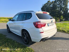 BMW X3 2.0d M-paket, 2016,140kw, 161tis. km- NEHAVAROVANÉ - 8
