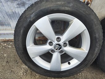 15"alu sada Carme 5x100 origo Rapid Fabia 3 Roomster Polo - 8
